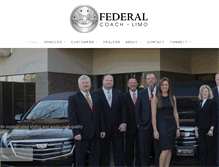 Tablet Screenshot of federalcoach.com